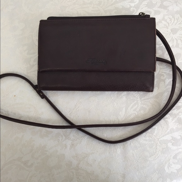 Fossil Handbags - Fossil Leather Crossbody Bag and Organizer